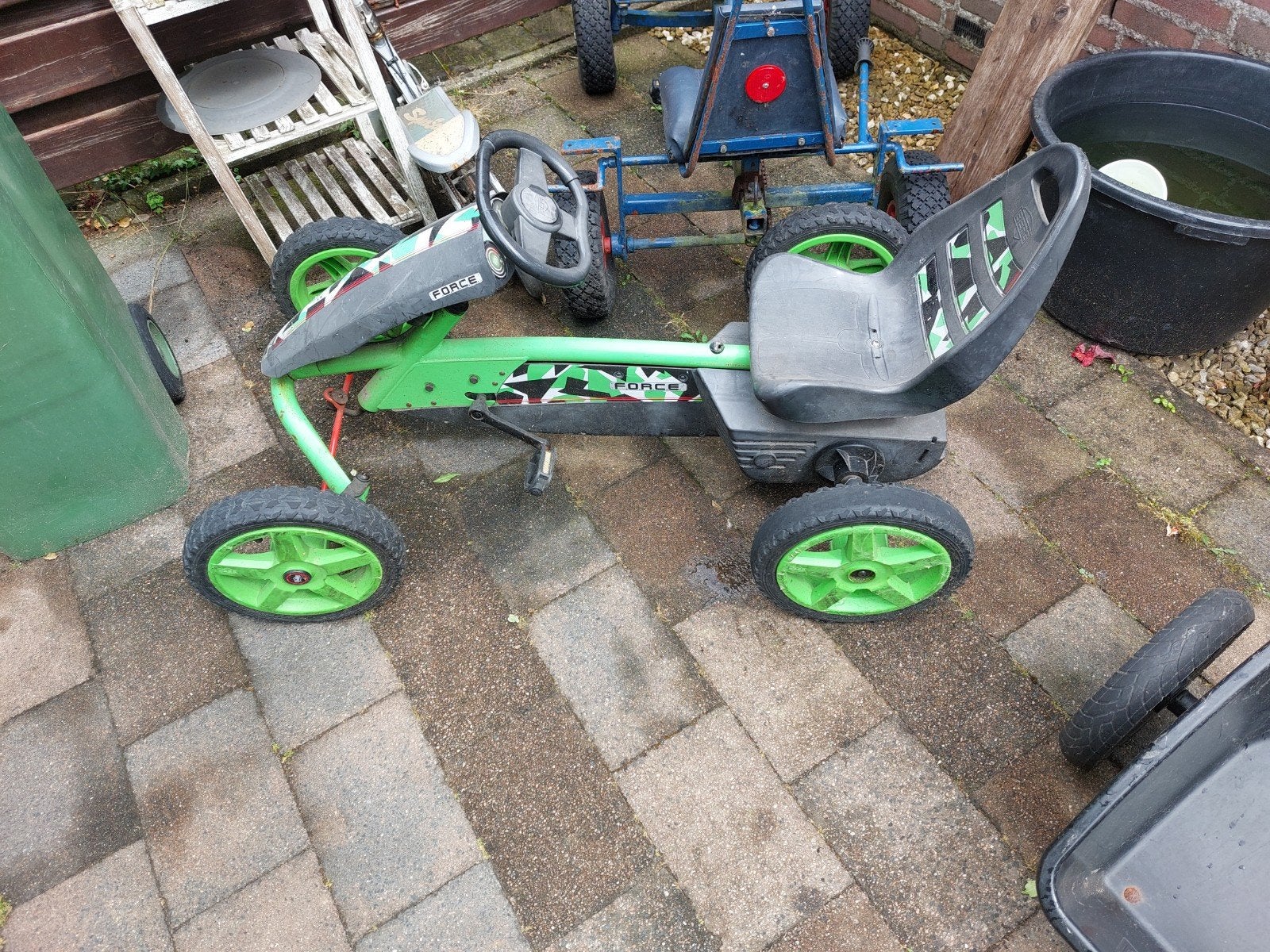 t.k. Skelter merk Berg  Rally Force + aanhanger, Ophalen, Gebruikt, Berg