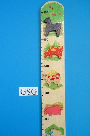 Lengtemeter dieren nr. 9240-02, Ophalen, Zo goed als nieuw