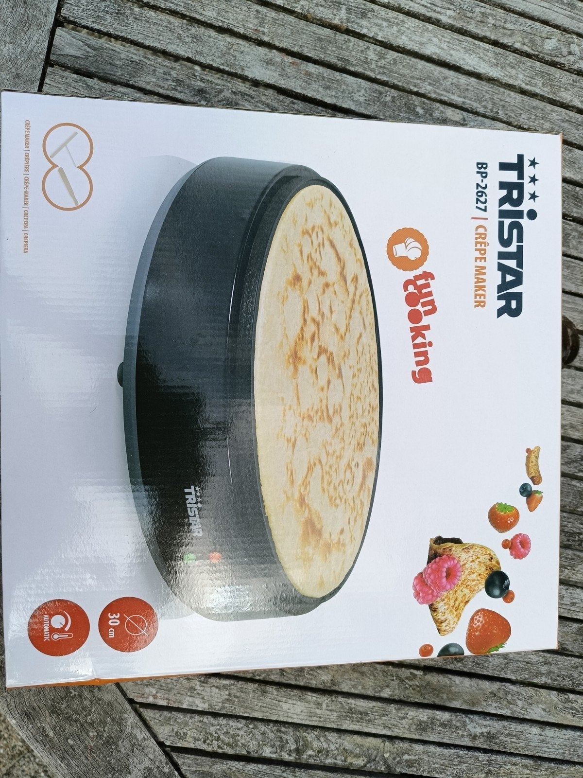 Tristar Crêpe Maker BP-2627 - Zo goed als nieuw, Ophalen of Verzenden, Zo goed als nieuw
