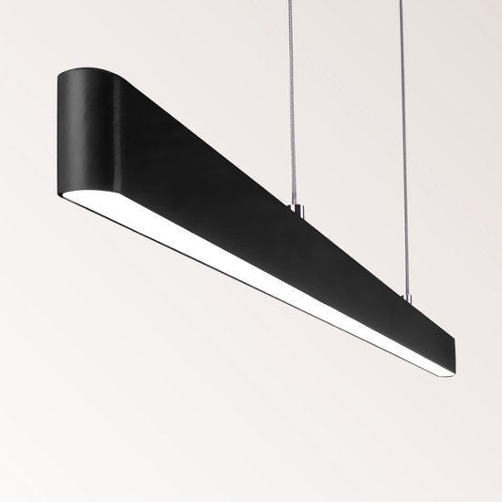 Hanglamp (LED) - div. dimopties (100% 50% 10%) - zwart, Ophalen of Verzenden, Zo goed als nieuw, Metaal, Minimalistisch