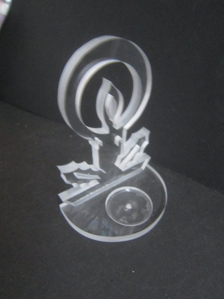 kaarsje voor waxinelichtje plexiglass thuisaltaartje, Ophalen of Verzenden, Zo goed als nieuw