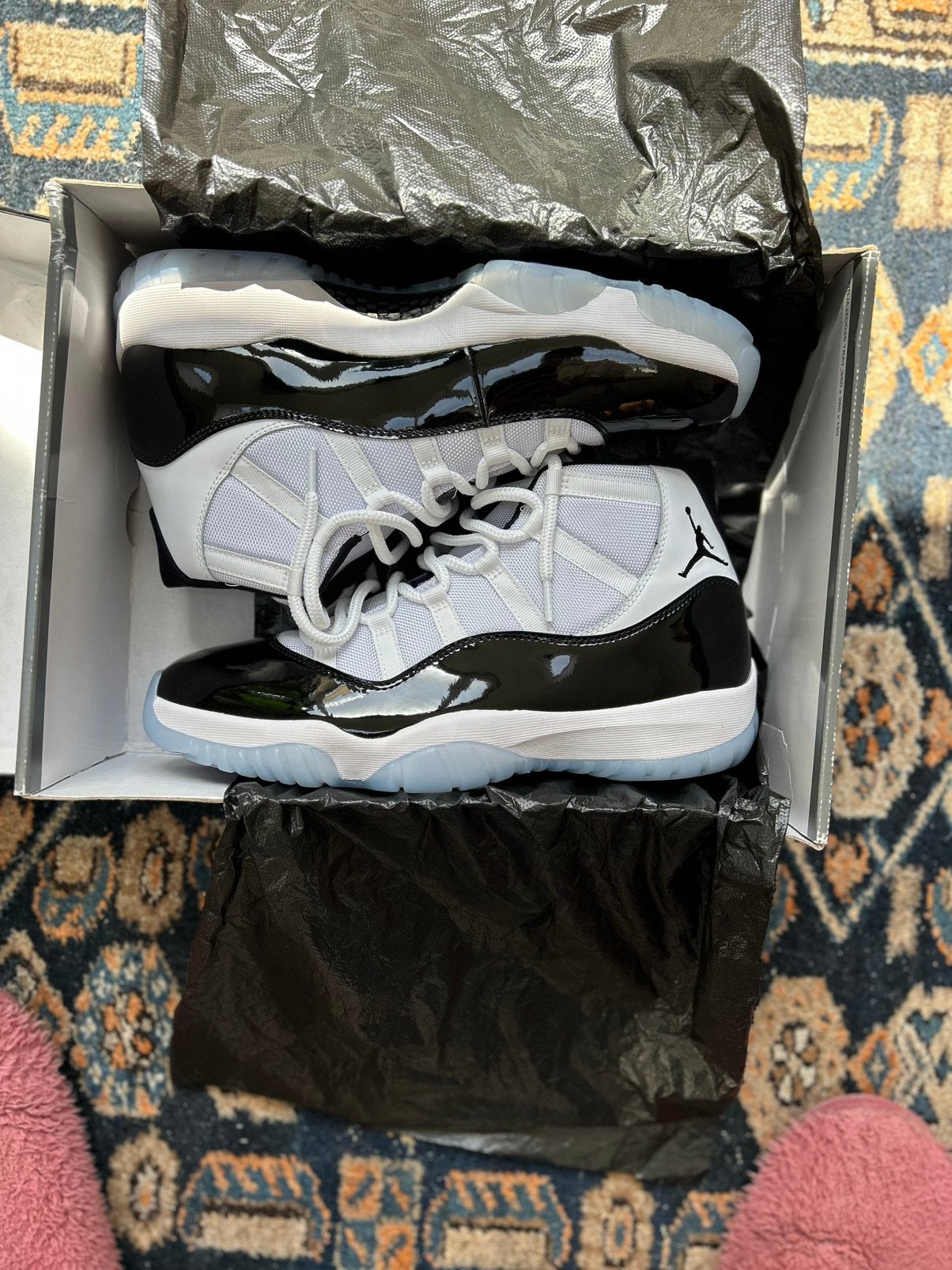 Jordan 11 concord maat 46, Zwart, Nieuw, Ophalen of Verzenden, Sneakers of Gympen