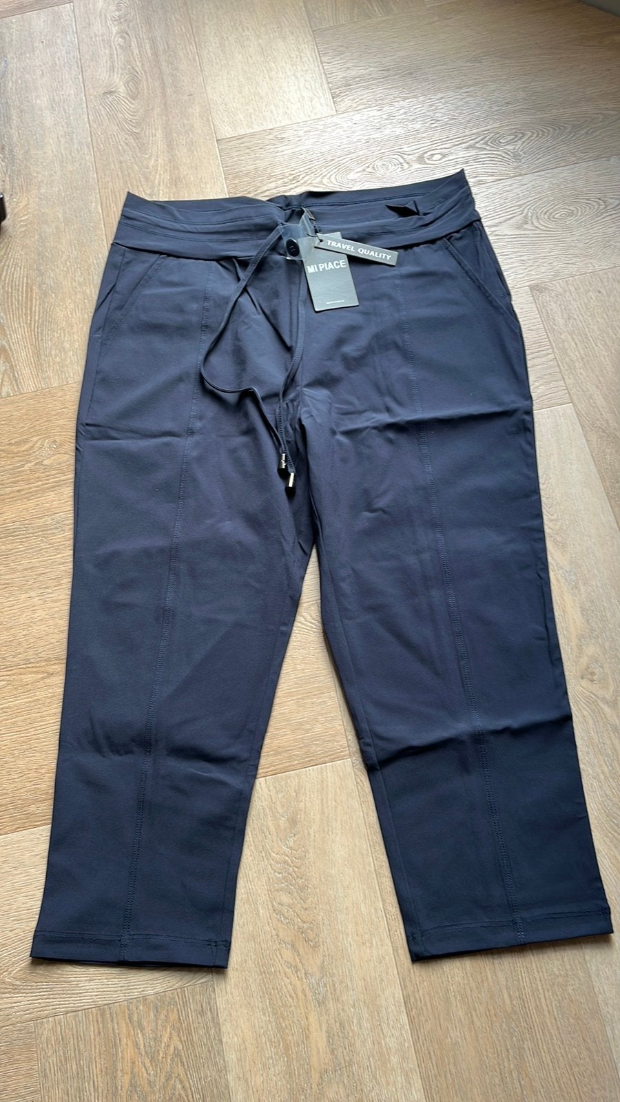 Dames capri broek maat L Mi Piace, Blauw, Maat 42/44 (L), Nieuw, Ophalen of Verzenden