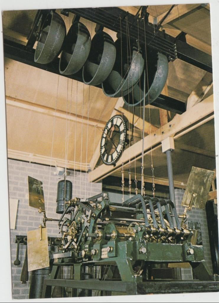 Asten Beiaard Museum Westminster uurwerk met Wijzerplaat, Verzenden, 1980 tot heden, Ongelopen, Noord-Brabant