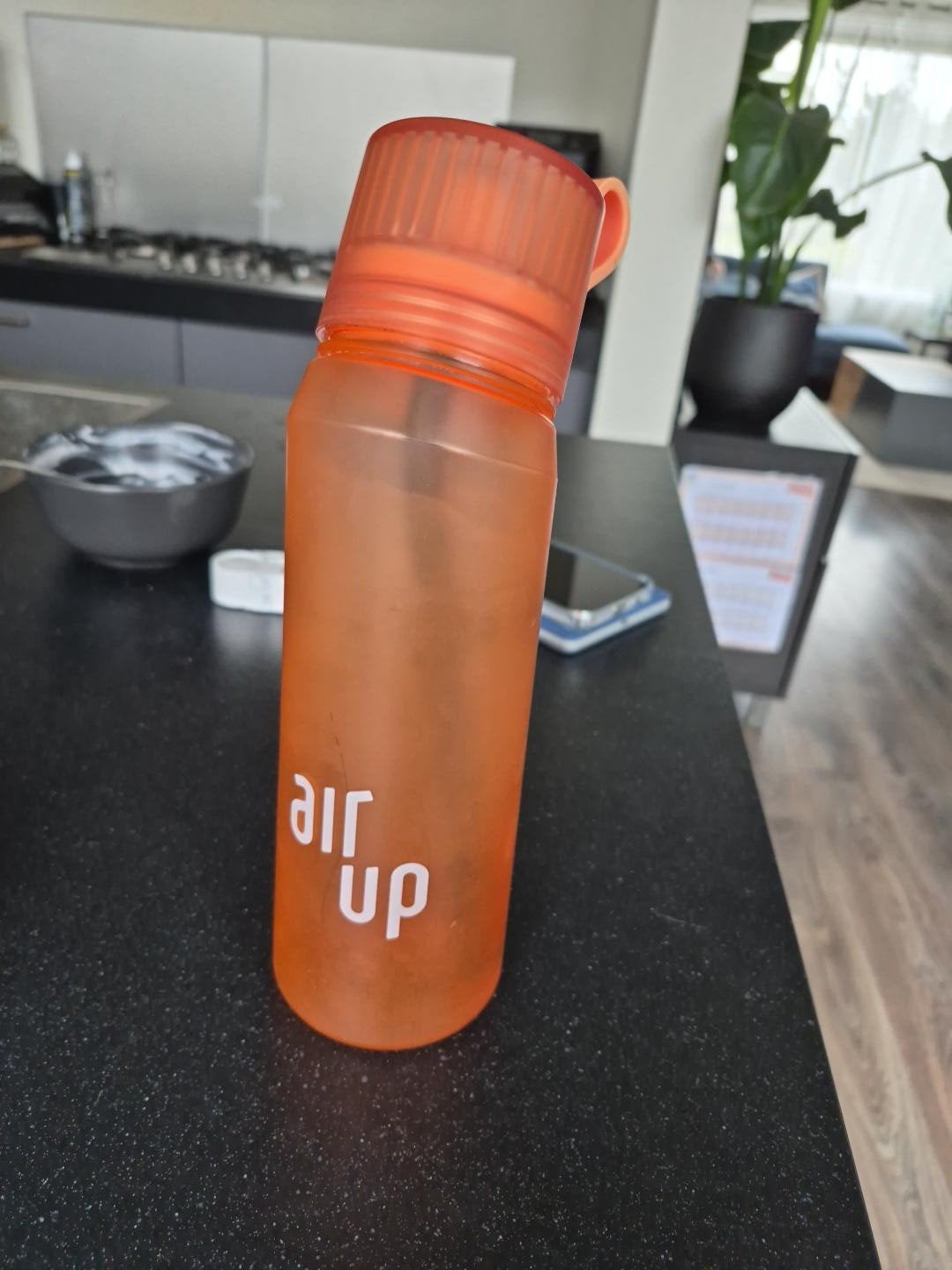Air Up drinkfles oranje - 650ml, Ophalen of Verzenden, Gebruikt