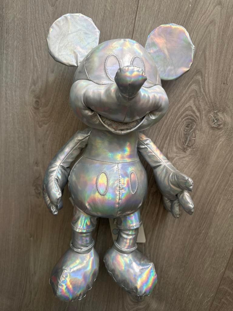 Disney limited Mickey Mouse Memories Serie 12/12 Pluche, Muis, Disney, Disney, Zilver