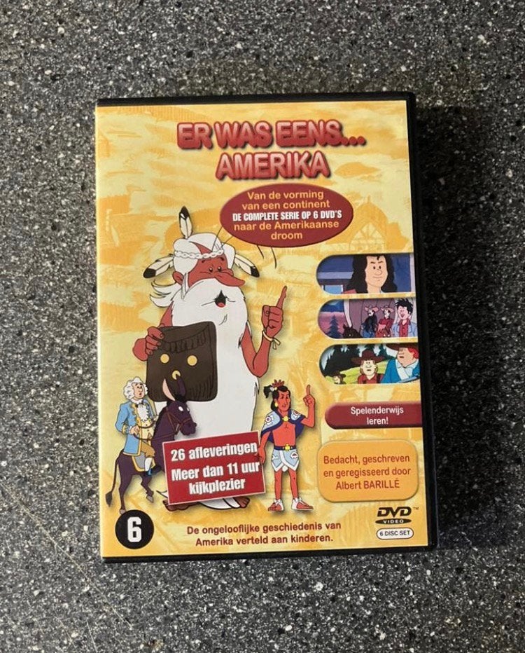 Er Was Eens - Amerika (6-Disc), Europees, Gebruikt, Tekenfilm, Ophalen of Verzenden