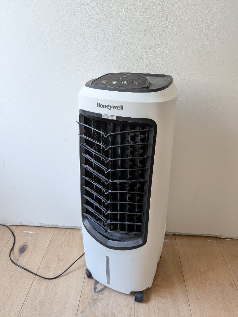 Honeywell TC10PE aircooler, Ophalen, Minder dan 60 m³, 3 snelheden of meer, Zo goed als nieuw