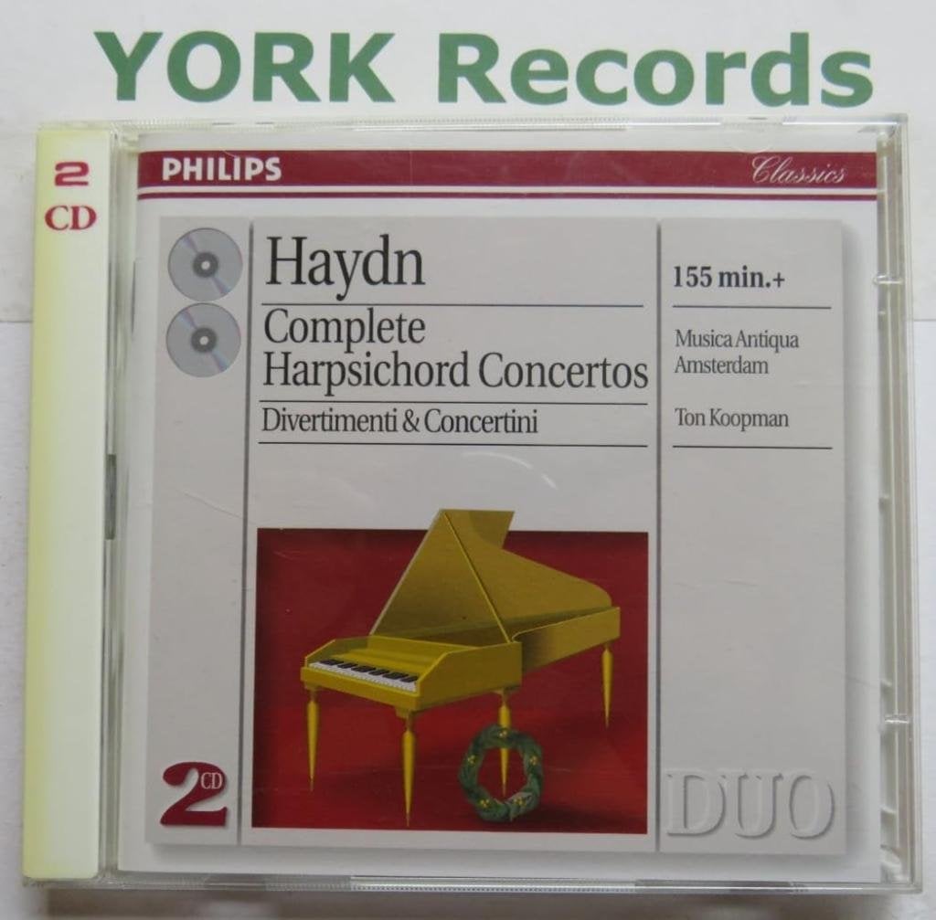 haydn complete harpsichord concertos, Cd's en Dvd's, Cd's | Klassiek, Verzenden, Classicisme, Zo goed als nieuw, Orkest of Ballet