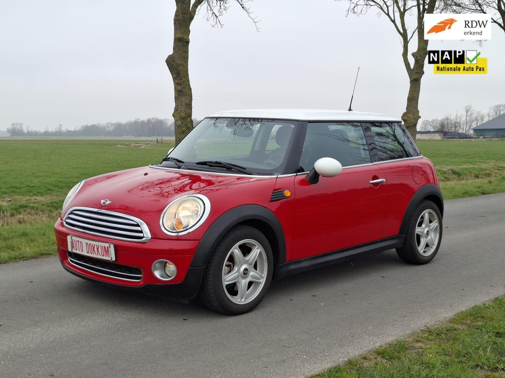 Mini Mini 1.6 Cooper Pepper, Auto's, Mini, Voorwielaandrijving, Stof, Gebruikt, 4 cilinders
