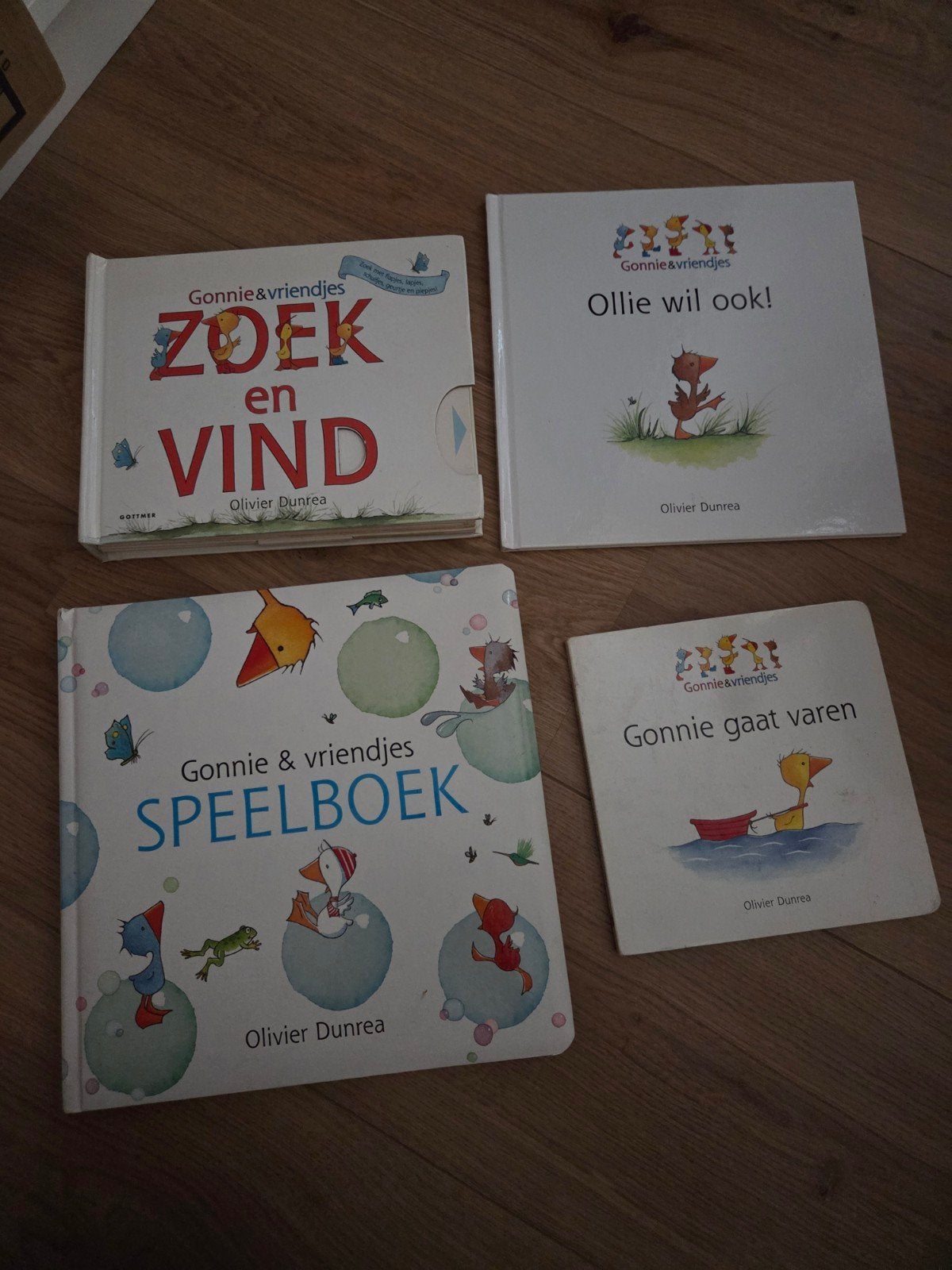 Gonnie & Vriendjes Boekenpakket -  Olivier Dunrea, Olivier Dunrea, Fictie algemeen, Jongen of Meisje, Ophalen of Verzenden