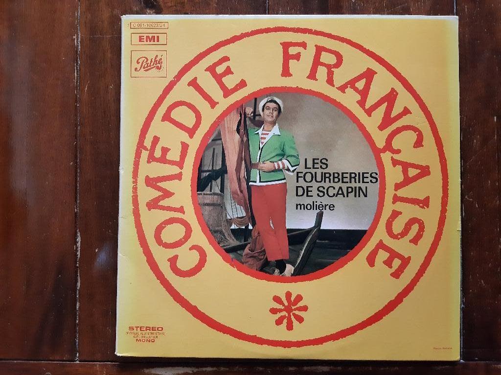 Dubbellp Comedie Francaise / Les fourberies de scapin, Cd's en Dvd's, Vinyl | Overige Vinyl, Inclusief binnenhoes, Gebruikt, Ophalen of Verzenden