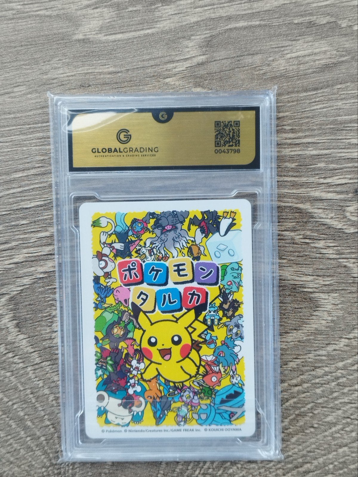 Pokémon Snorlax Taruka 2025 Japanese - Global Grading 10, Ophalen of Verzenden, Nieuw, Losse kaart, Foil