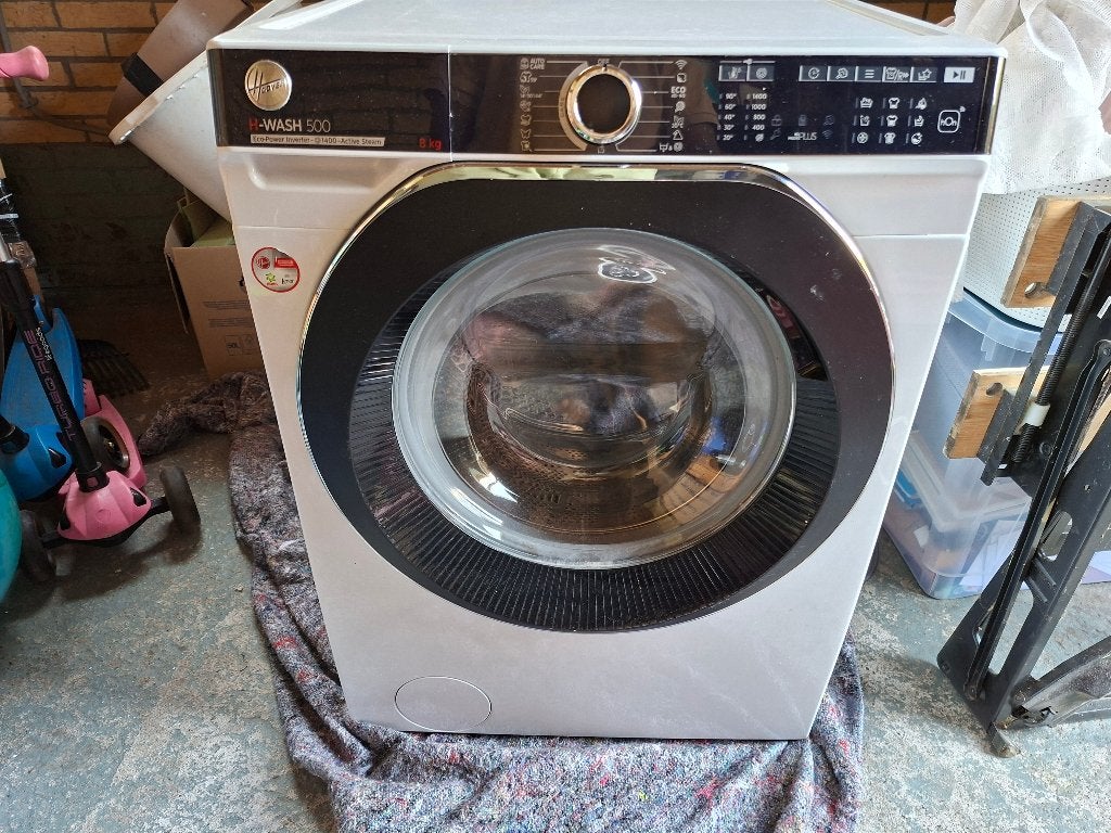 Hoover wasmachine HWP 48AMBC/1-S, Ophalen, 1200 tot 1600 toeren, Gebruikt, 8 tot 10 kg