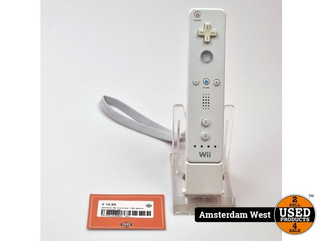 Nintendo Wii Controller + Wii Motion Plus Adapter Wit, Nintendo, Gebruikt, Support@nintendo.com, 11-1 Hokotate-cho, Kamitoba, Minami-ku
Kyoto 601-8501
Japan