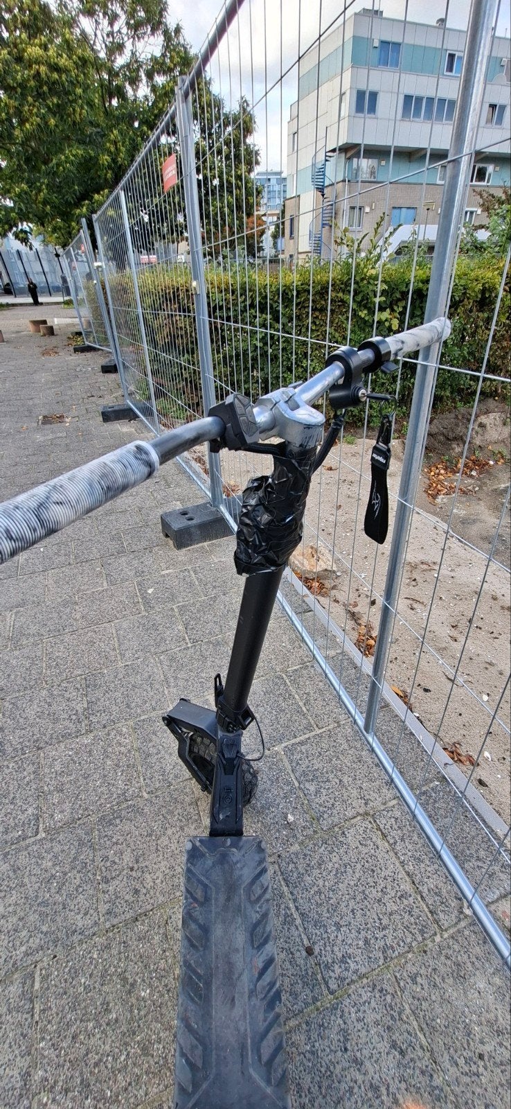 iscooter if1 teruil tegen opgevoerde fatbike of step, Ophalen of Verzenden, Gebruikt, Elektrische step (E-scooter), Onbekend
