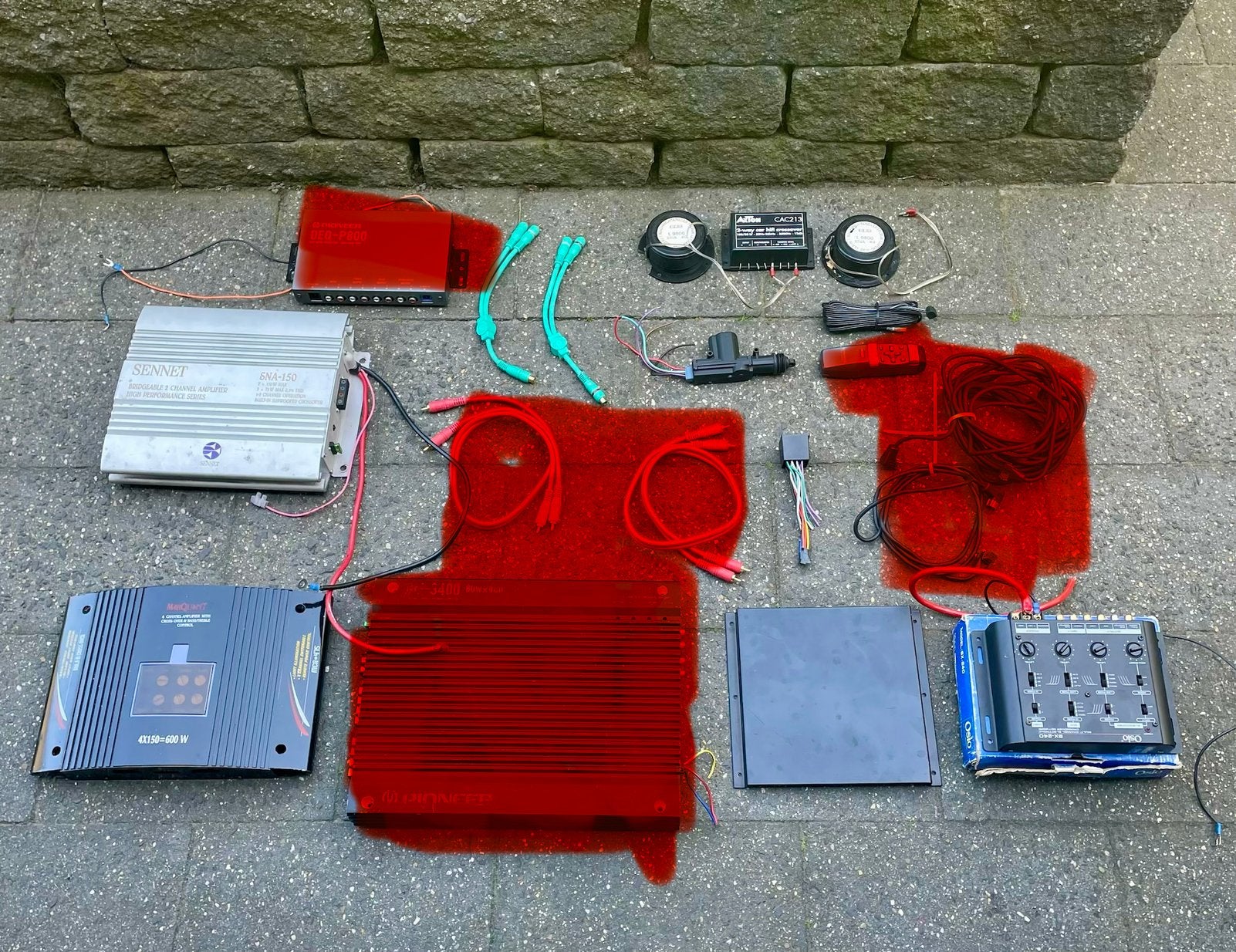 Diverse auto audio versterkers en accessoires, Auto diversen, Ophalen of Verzenden, Gebruikt