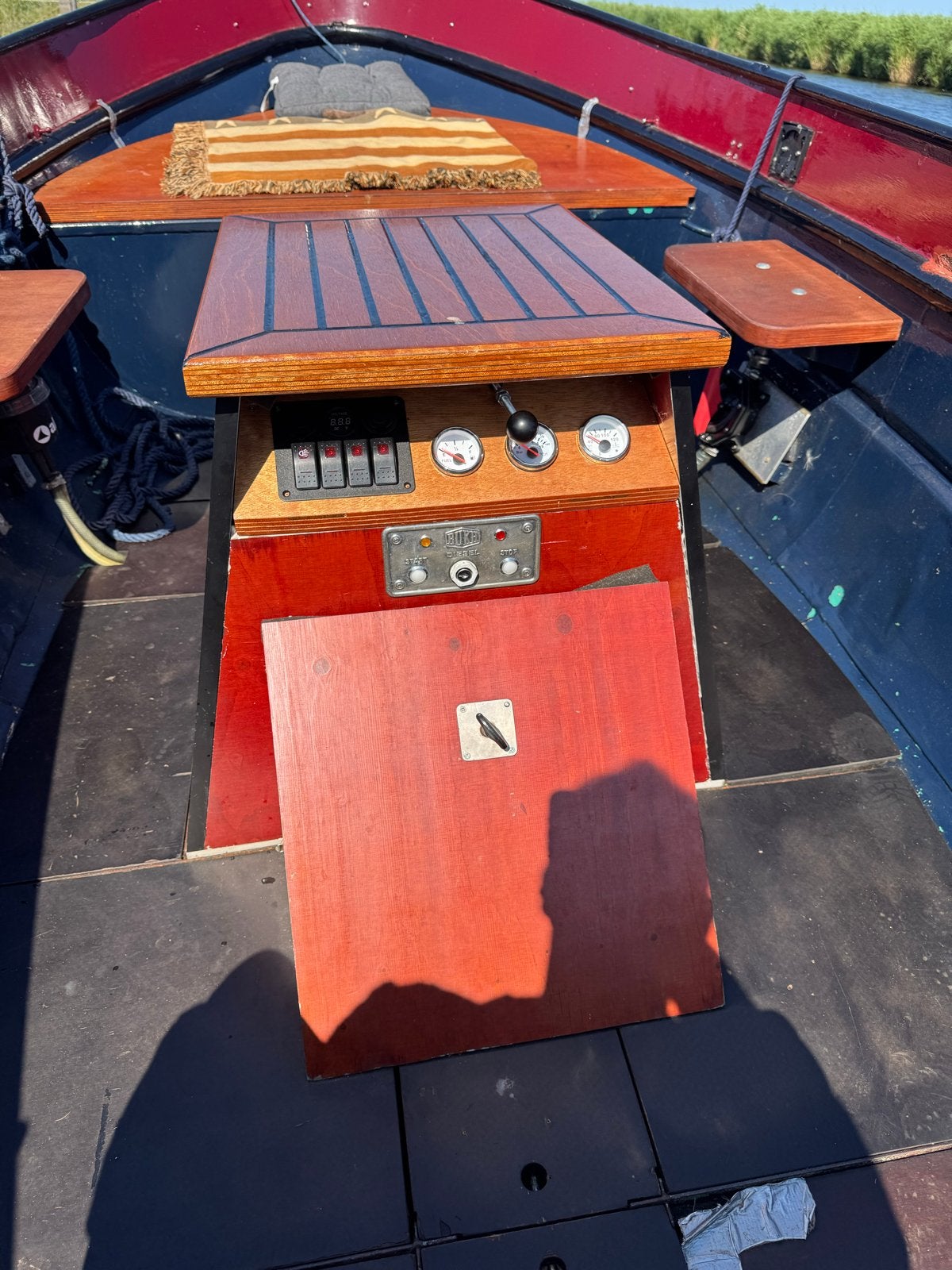Mooie klassieke sloep met dieselmotor, Watersport en Boten, Ophalen, Overige merken, Gebruikt, Binnenboordmotor