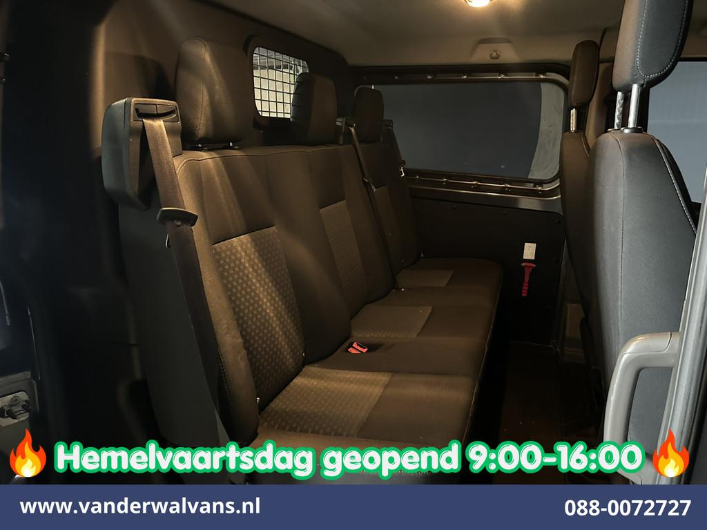 Ford Transit Custom 2.0 TDCI 170pk L2H1 Dubbele Cabine Euro6, Auto's, Stof, Gebruikt, 4 cilinders, 2800 kg