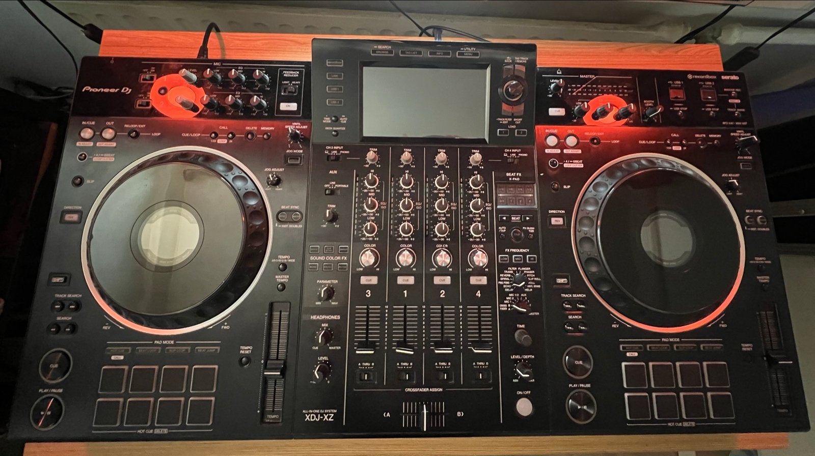 Pioneer DJ XDJ-XZ All-in-one DJ-systeem met Magma flightcase, Ophalen, Zo goed als nieuw, Dj-set, Pioneer
