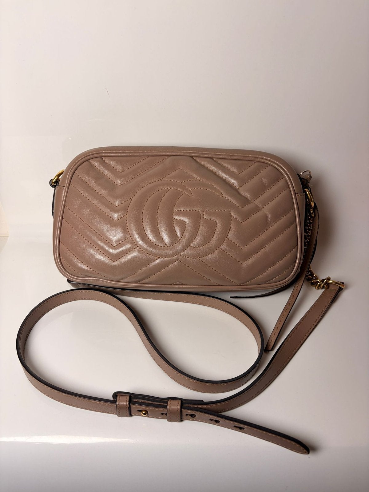 Gucci marmont camera bag, Ophalen of Verzenden, Zwart, Handtas