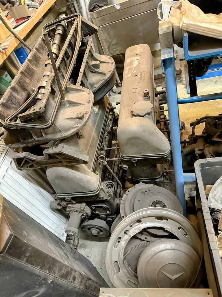 Mercedes Heckflosse w111 w114 onderdelen, Ophalen, Gebruikt, Oldtimer onderdelen