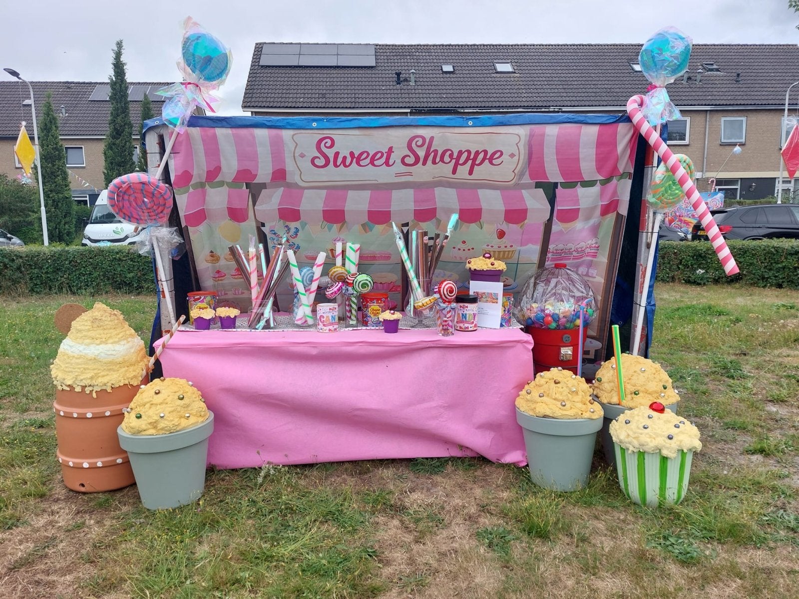 Candyland Feestdecoratie Set - Compleet Themapakket, Ophalen, Gebruikt, Versiering, Verjaardag