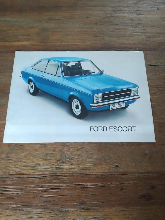 Ford Escort o.a. Sport 9 / 1977 16 pag., Verzenden, Zo goed als nieuw, Ford