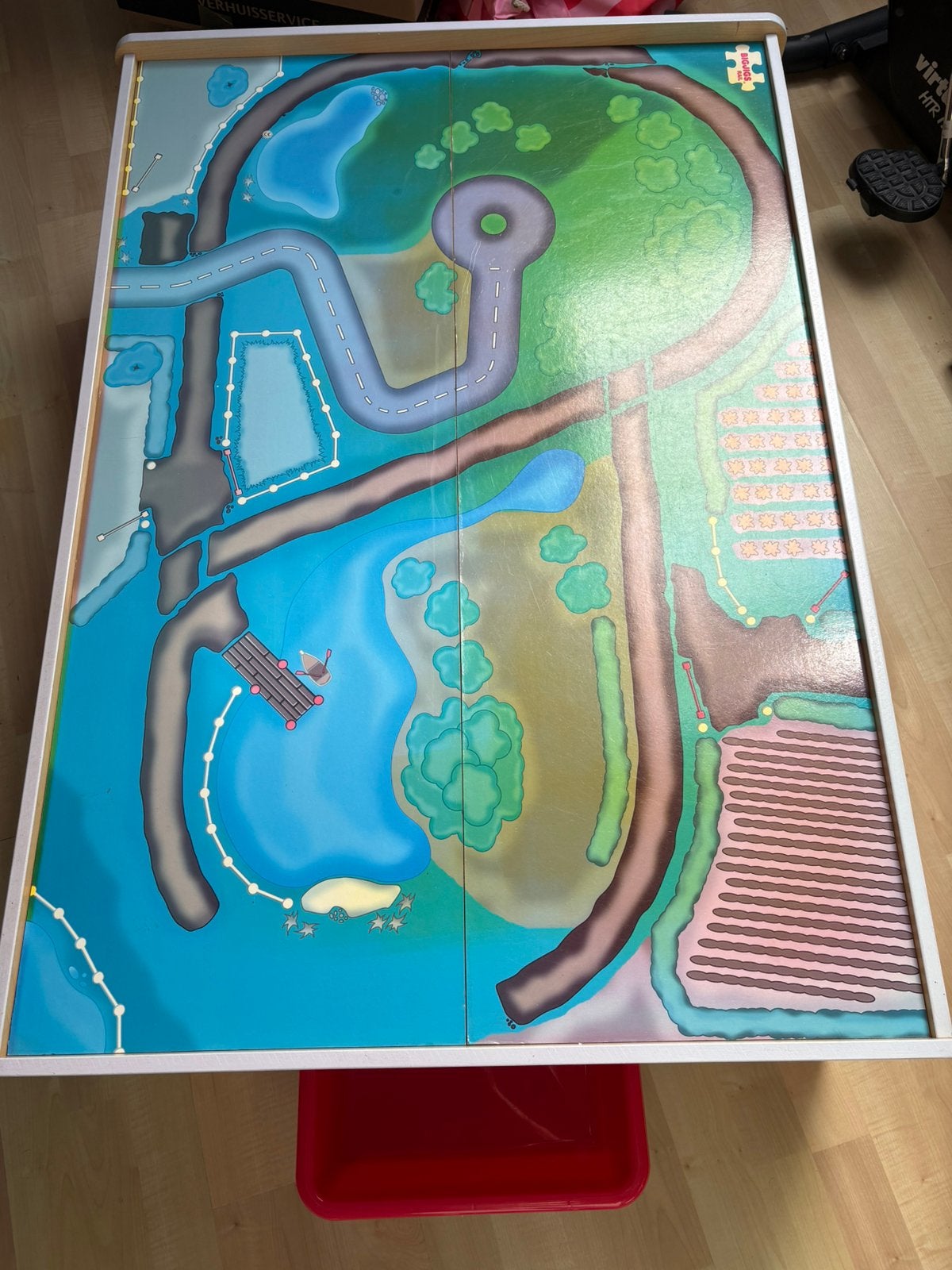 Bigjigs rail speelgoedtafel, Kinderen en Baby's, Ophalen, Gebruikt