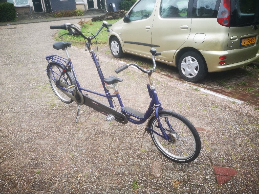 tandem, Minder dan 10 versnellingen, Gebruikt, Onbekend, 55 cm of meer