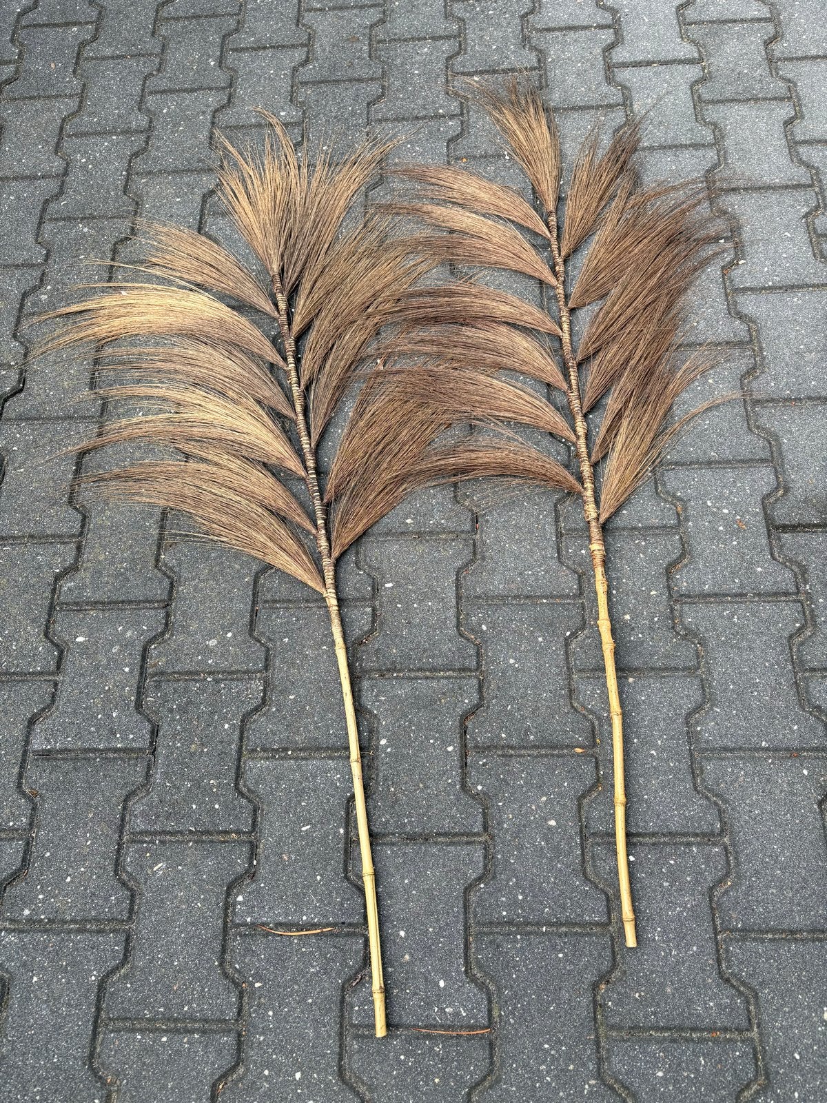 Decoratieve palmen - 2 stuks, Ophalen, Binnen, Zo goed als nieuw, Kunsttak