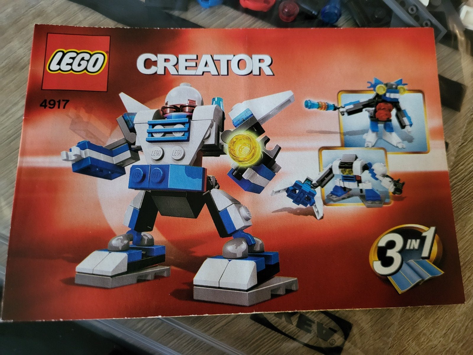 Lego Creator 4917 Mini Robots - Zonder doos, Kinderen en Baby's, Speelgoed | Bouwstenen, Ophalen of Verzenden, Gebruikt