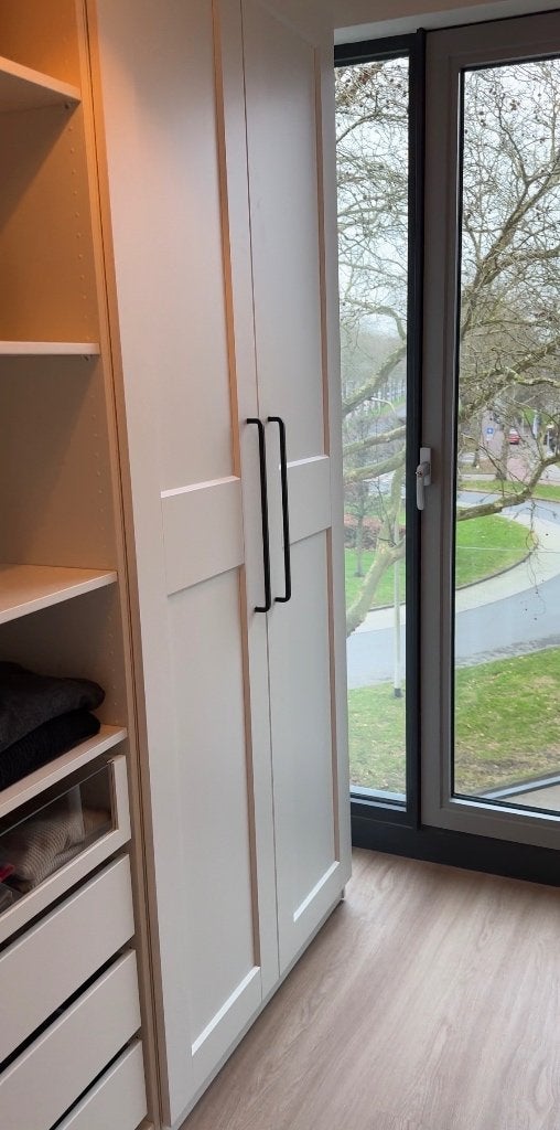 IKEA Pax Grimo Deuren (4x) + Borghamn Handgrepen, Ophalen, 200 cm of meer, 50 tot 100 cm, Zo goed als nieuw