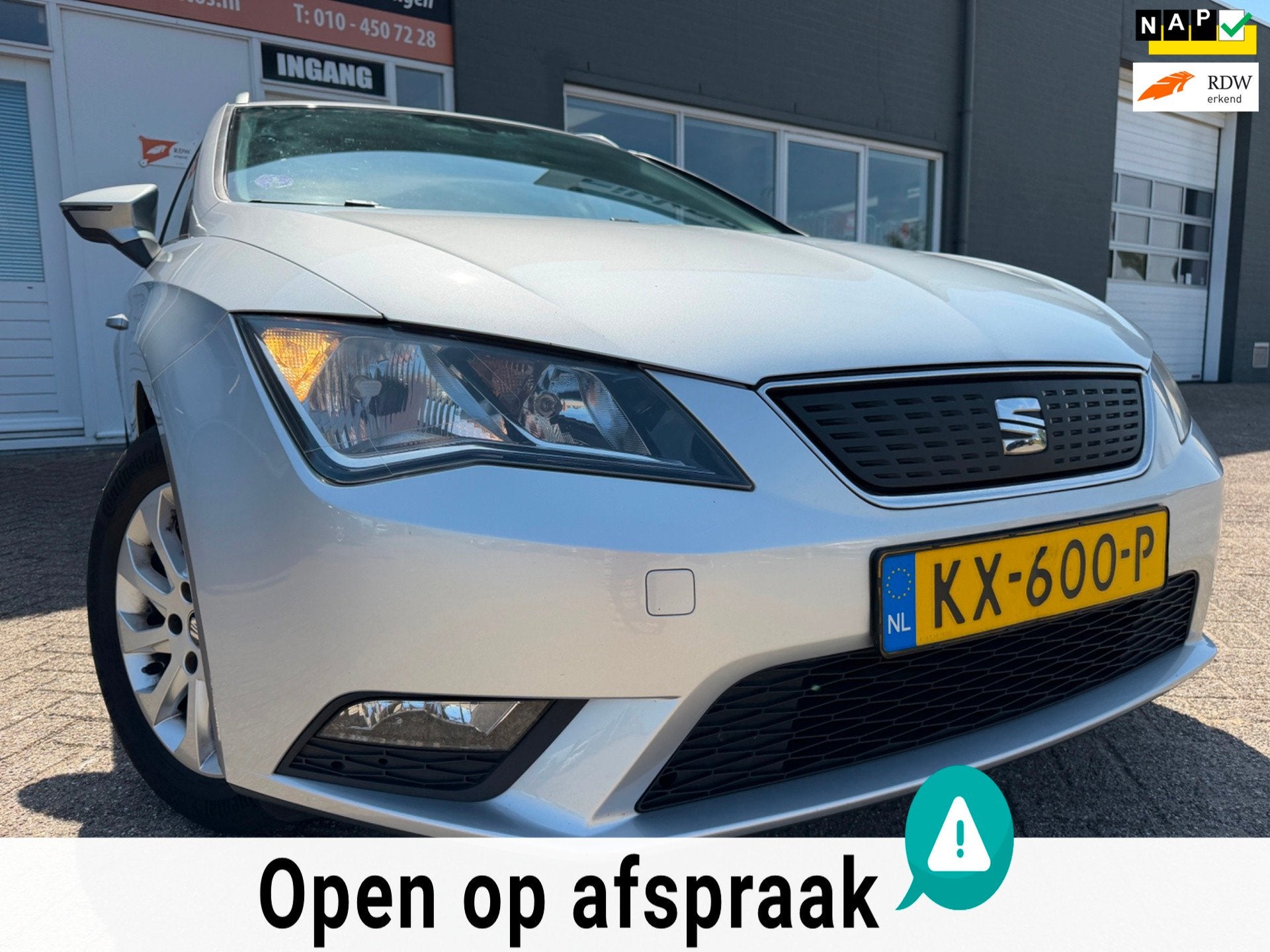 Seat Leon ST 1.0 EcoTSI Style Connect van 2 de Eig met parke, Auto's, Seat, Voorwielaandrijving, Stof, Gebruikt, Leon