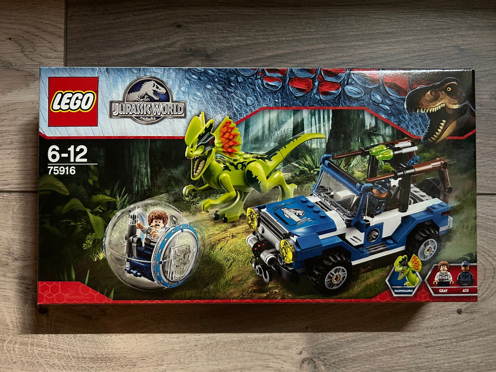 LEGO Jurassic World 🦖 Dilophosaurus Ambush 75916 - NIEUW!, Jurassic World, Lego, Nieuw, Ophalen of Verzenden