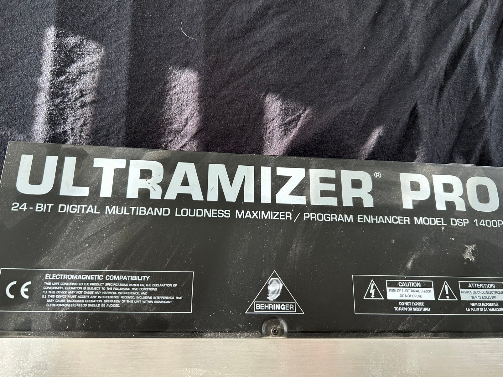 Behringer Ultramizer Pro DSP1400P - Digitale Multiband, Ophalen of Verzenden, Gebruikt, Audio