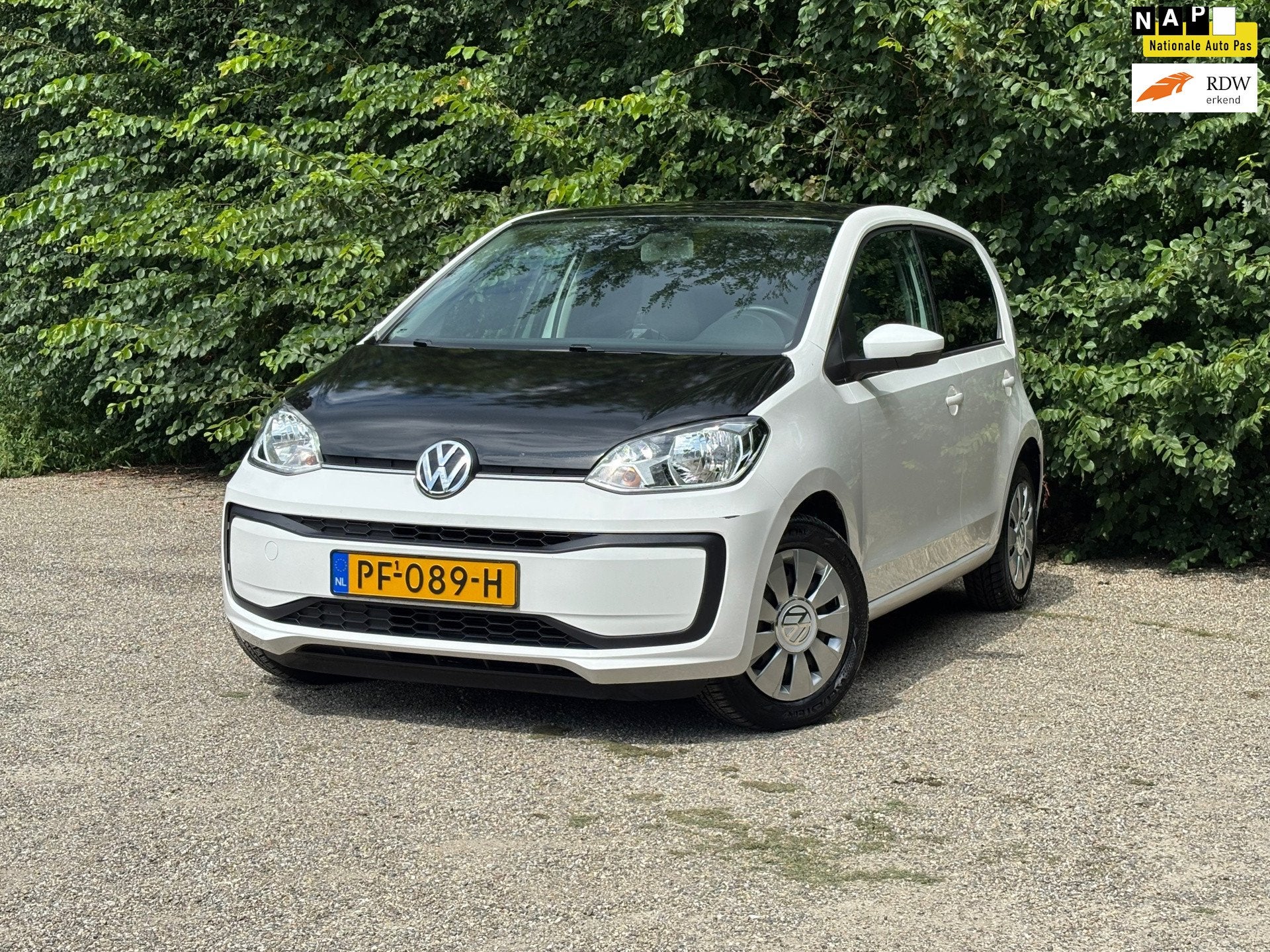 Volkswagen Up! 1.0 BMT move up! | Airco |, Auto's, Voorwielaandrijving, Gebruikt, Wit, Origineel Nederlands