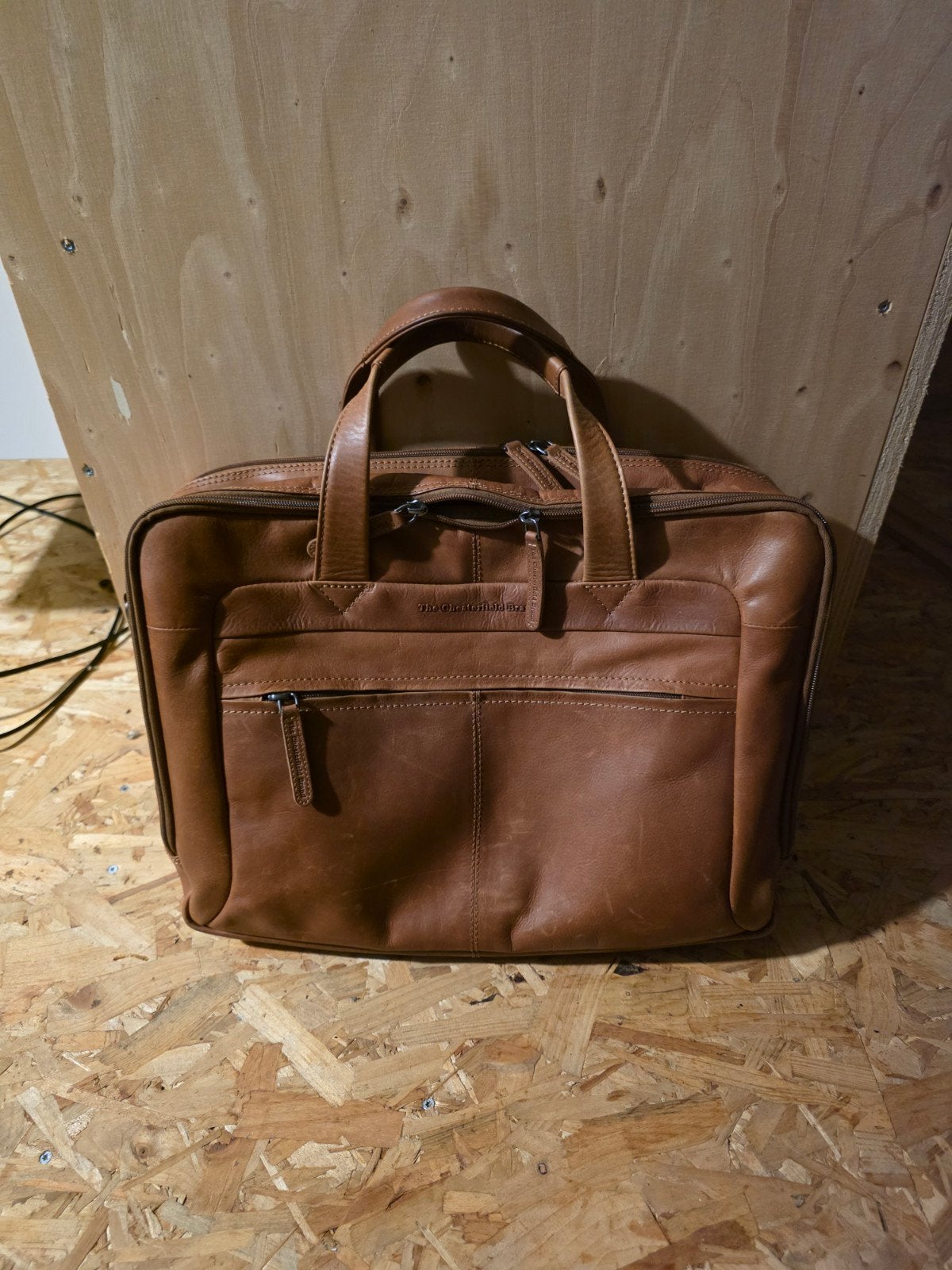 Chesterfieldbags Laptoptas Ryan, Computers en Software, Laptoptassen, Ophalen of Verzenden, 17 inch of meer, Zo goed als nieuw