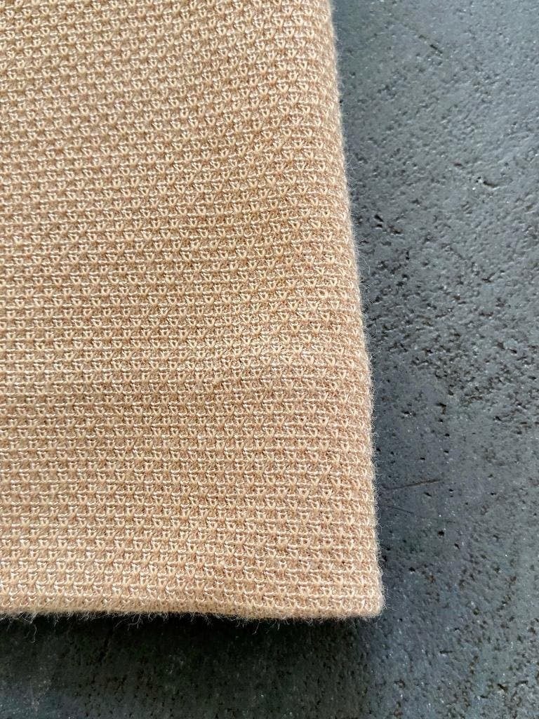i307 Nieuw: Mos Mosh: maat 42=L katoenen wijde broek beige, MOS MOSH, Beige, Maat 42/44 (L), Nieuw