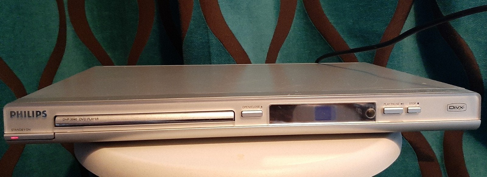 Philips DVP3040 DVD-speler - Zilverkleurig, Goede staat, Audio, Tv en Foto, Ophalen, Gebruikt, Dvd-speler, Philips