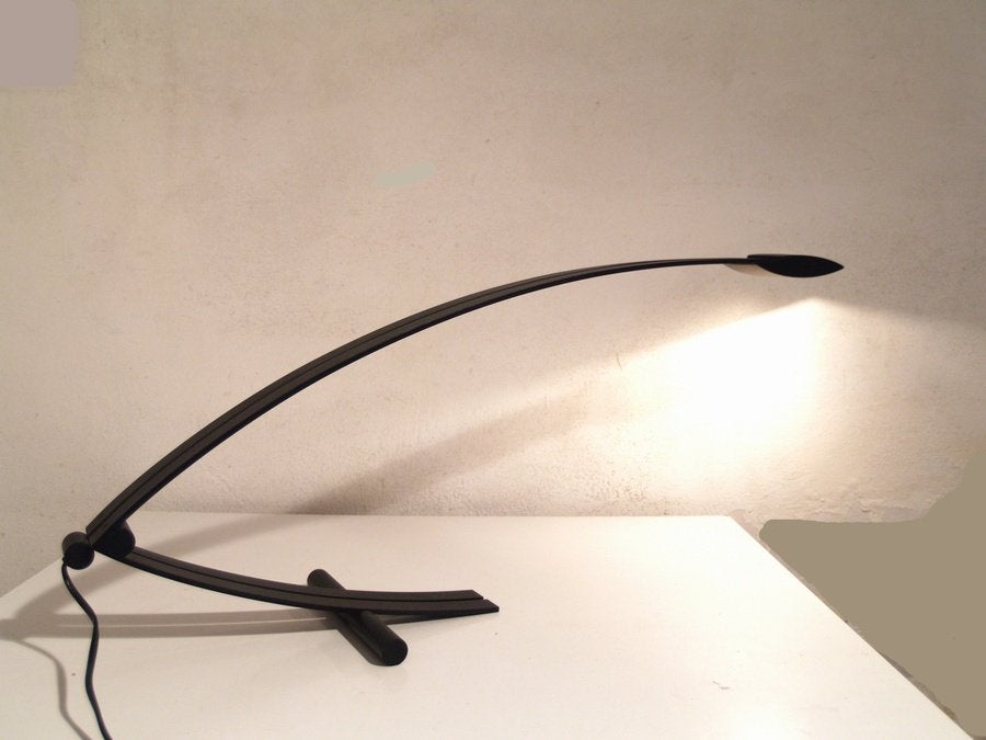 La Relco Italy - jaren 80 strakke vintage design lamp, Ophalen, -, -, Zo goed als nieuw