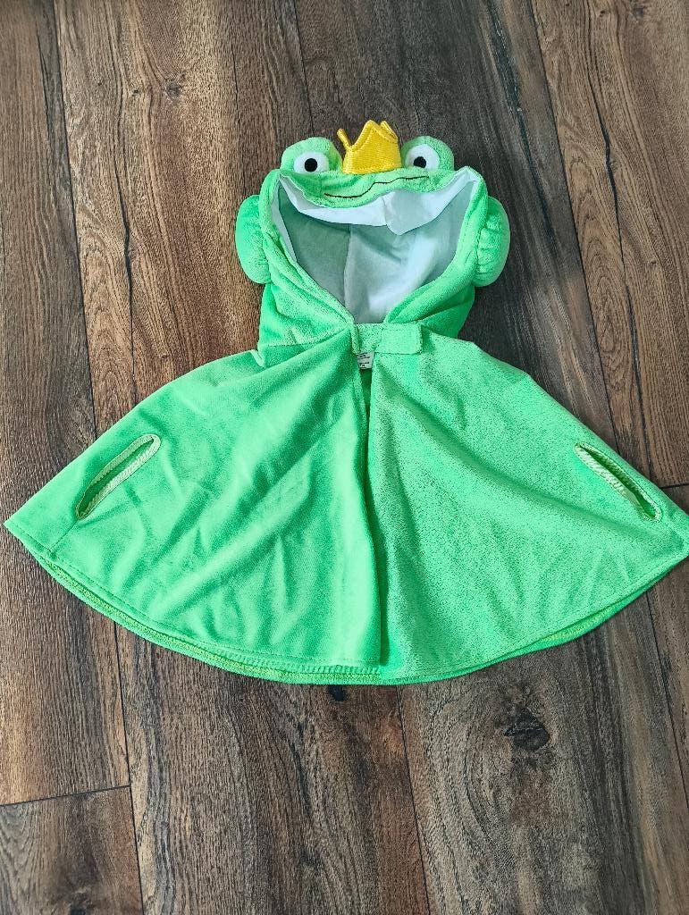 Kikker cape verkleedkleding 2-3 jaar, Ophalen of Verzenden, Zo goed als nieuw, 104 of kleiner, Jongen of Meisje