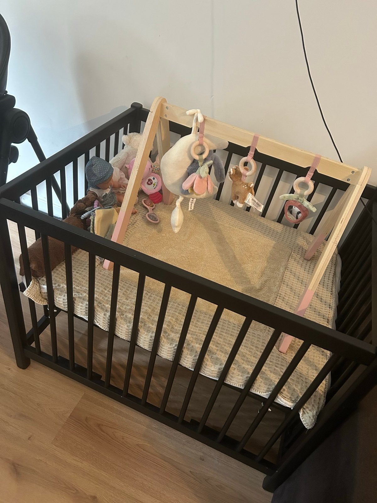 Box met  boxkleed en matrass, Ophalen of Verzenden, Gebruikt, Vierkant, Boxkleed