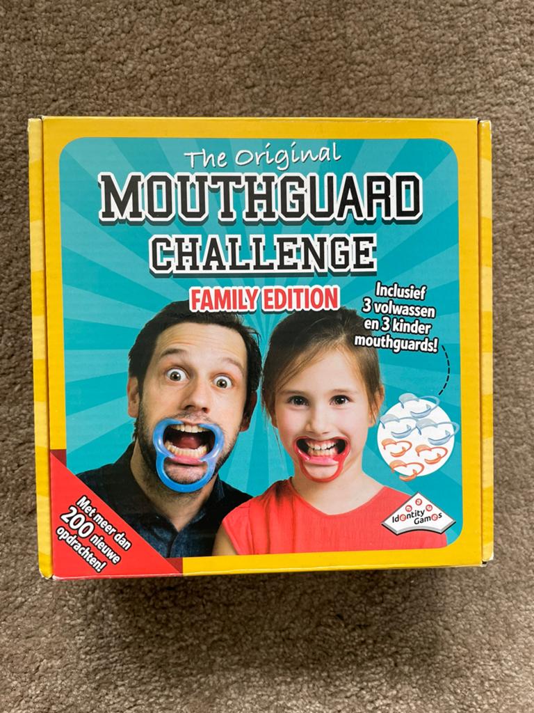 mouthguard challenge familie editie, Vijf spelers of meer, Ophalen of Verzenden, Zo goed als nieuw