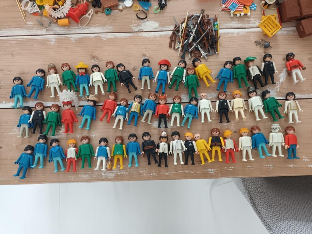 Playmobil partij, Ophalen, Gebruikt