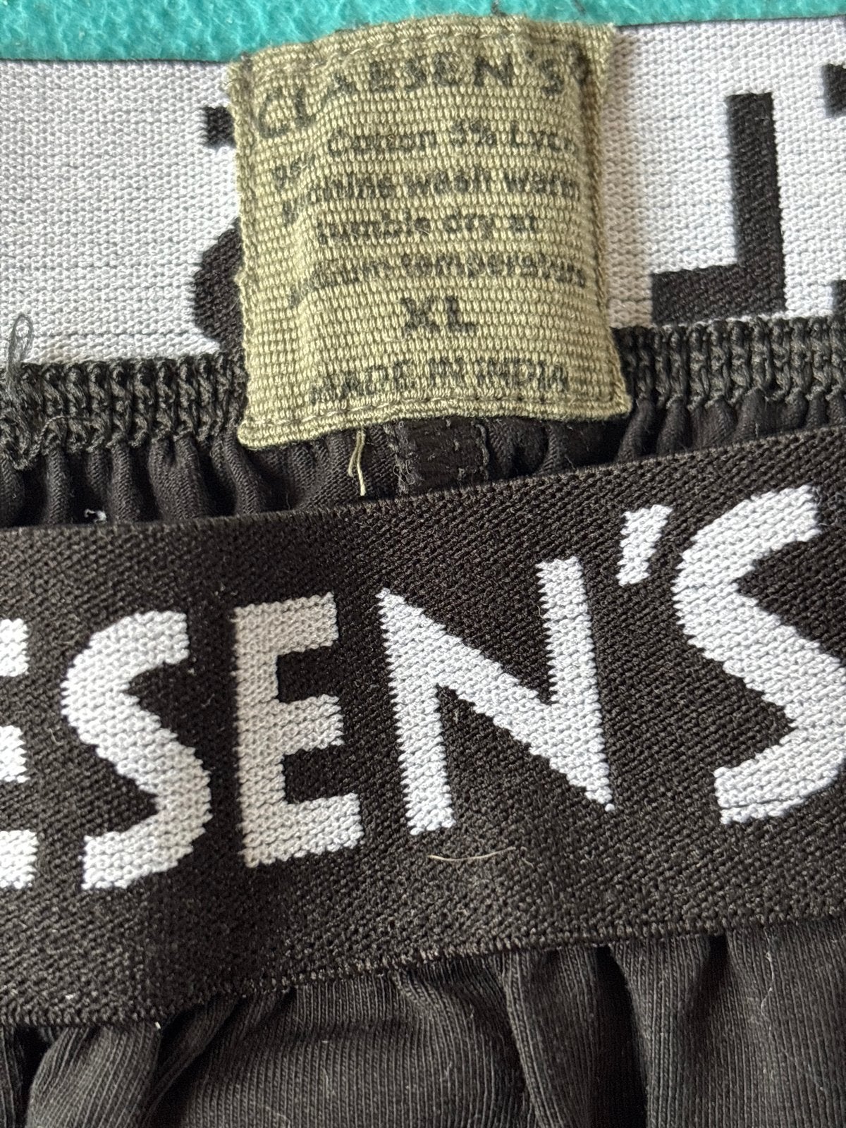 2 X  nieuwe Claessens Boxer - Zwart - Maat XL, Ophalen of Verzenden, Zwart, Boxer
