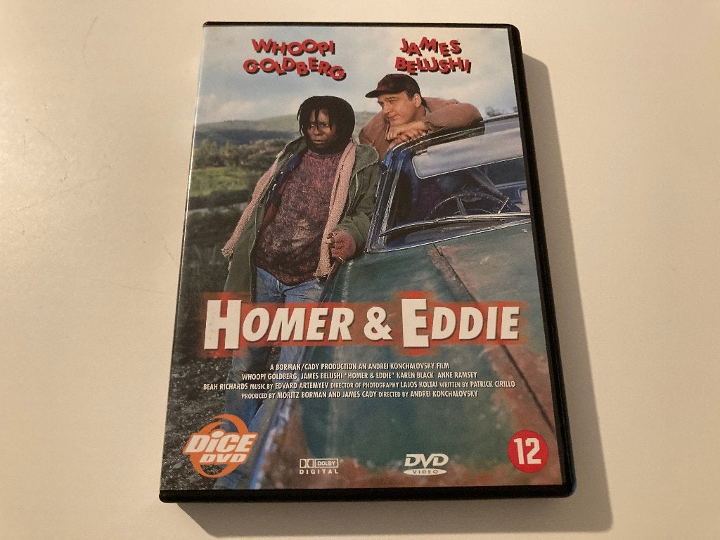 Homer & Eddie - Whoopi Goldberg DVD, Ophalen of Verzenden, Overige figuren, Zo goed als nieuw