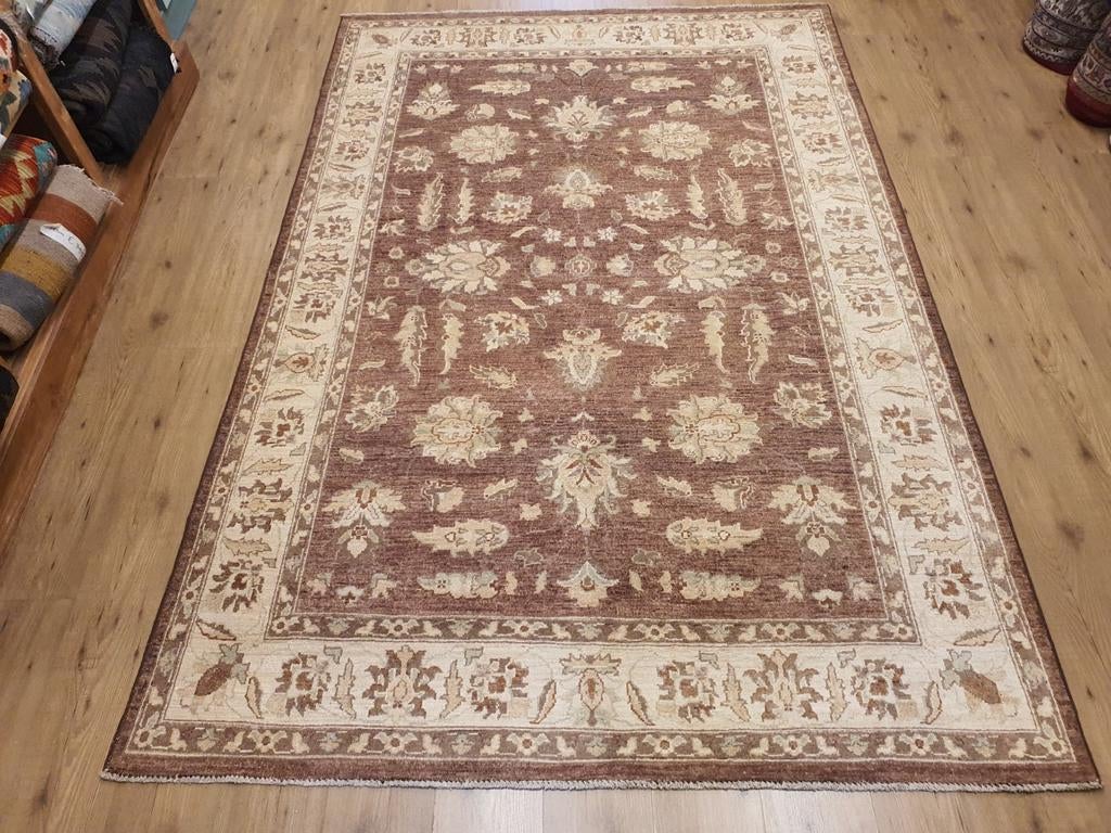 Nieuw handgeknoopt oosters tapijt ziegler 266x178, Info@SlatsAntiek.nl, Bruin, Perzisch, 150 tot 200 cm