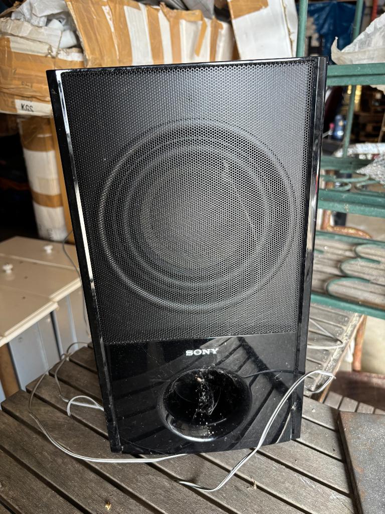 Sony speaker box luidspreker ss wp 36, Ophalen of Verzenden, Minder dan 60 watt, Sony