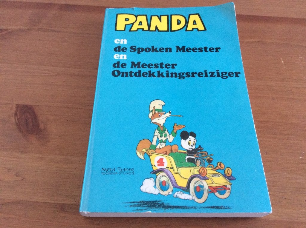 Panda De spoken meester&De meester ontdekkingsreiziger 1973, Boeken, Gelezen, Marten Toonder, Eén stripboek, Ophalen of Verzenden